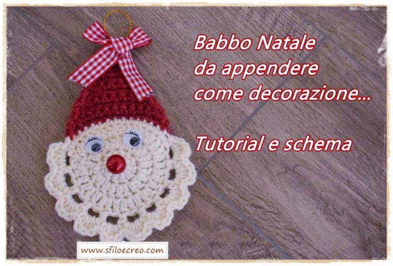babbo Natale da appendere