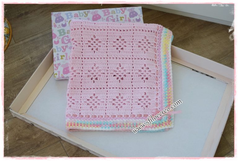 copertina lovely pink a uncinetto