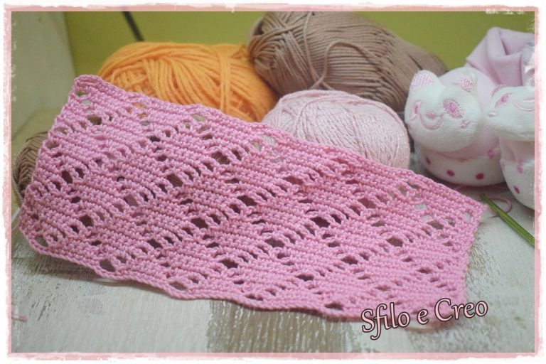 punto piccoli ragnetti a uncinetto