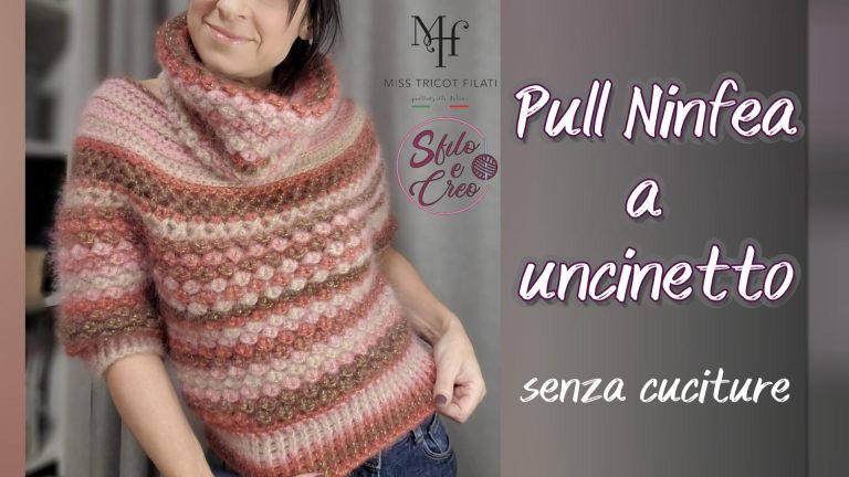 pull Ninfea a uncinetto