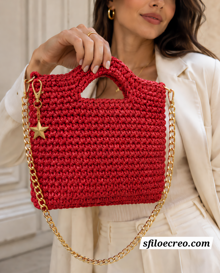 Crea la Tua Borsa Scintillante: Tutorial e Schema